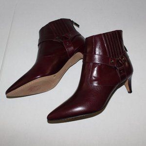 Vince Camuto Burgundy Ankle Boots